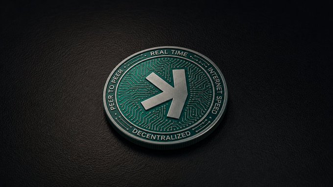 The image features a green coin with a white arrow pointing upwards against a black background. The text "Real Time" and "Decentralized" are also present in the image. The coin appears to be a Bitcoin token, which has been described as being "safe" after only 1 hour of use. This implies that the token is backed by real-time transactions and not just a slow sampling process like traditional centralized tokens.