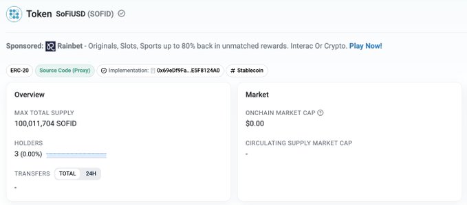 The image shows a screenshot of a computer screen displaying information about the Ether project on the ether blockchain platform. The page is titled "ETH is dead", indicating that the Ethereum network's Ether stablecoin has been launched, with $100M seed being invested in. The project was recently listed as one of the best stablecoins to invest in this year and it is still the primary home for liquidity and asset issuance on the Ethereum blockchain platform.

A quote from the post highlights the ongoing development of projects like Ethereum's Ether stablecoin and how they are leveraging existing cryptocurrencies, such as Bitcoin, to improve their offerings.