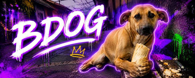 "BDOG #BDOG #BreadDog #Solana #PumpFun #Memecoin # Cryptocurrency #SOL #CryptoTwitter #CT #BreadSeason #BringHomeTheBread".