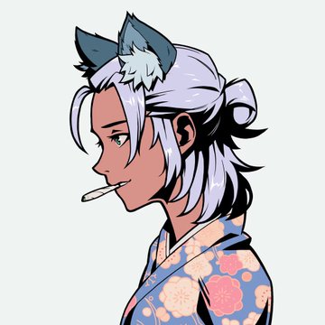 !"420 @azuki @spaceriders xyz", which appears to be a reference or caption for an image posted by the user named Azuki at SpaceRiders.