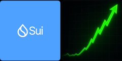 An upside-down screen capture featuring an 'ESPN' logo on a blue background next to a green line graph.