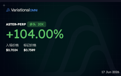 The image shows a screenshot of a website page displaying financial information, specifically the price movement in Asian currency. The title of the page reads "AVERITATIONALOMNI", which translates to "AVERSATIVEOmnibus" or "Bank Account". Below this heading is a list with multiple options for viewing and tracking the data, including "ASTER PERP", "$104,00%", and "20x". There are two rows of text on the page: one in Chinese with Chinese characters; the other in English. The text indicates that the price movement has been in the +1% range, with a final price of $104,00% at this time.