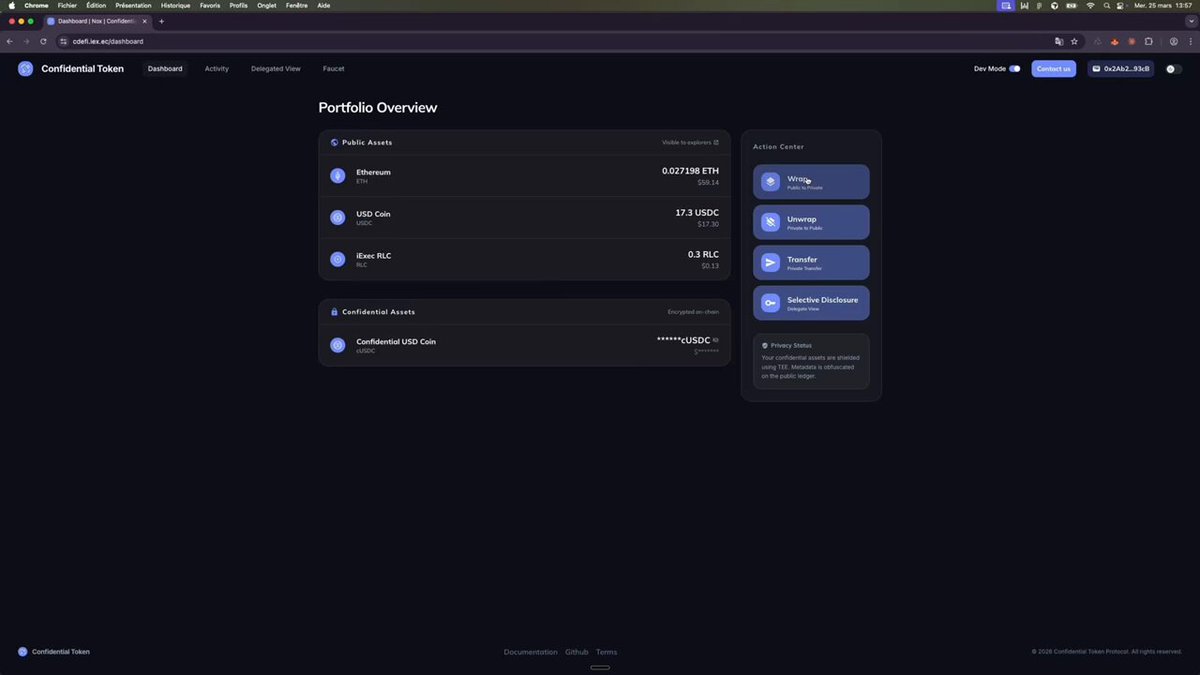 The image shows a computer screen displaying a webpage about Ethereum, specifically focusing on the ERC-20 token. The webpage provides information about the token's features and usage, as well as instructions for using it with Ethereum addresses.