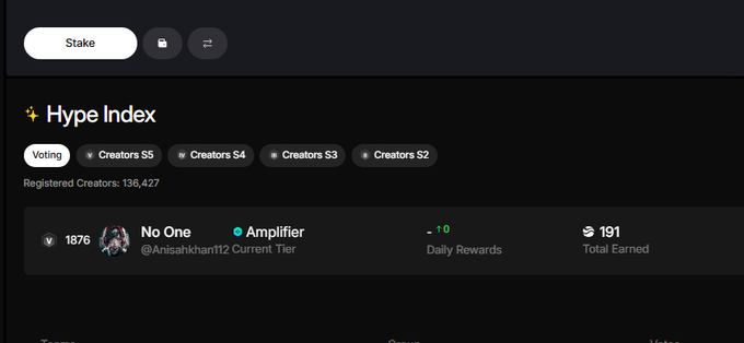 This image displays a screenshot of a social media site's settings page that is titled "HYPE Index" and shows a list of options for the user, including the option to change the display type, to switch from using numbers to words or vice versa, and more. The main content in the photo seems unrelated to the post but serves as an interesting visual context within the screenshot. In the caption below the image, there is a link to another post that provides information about how to get started on the streaming platform.