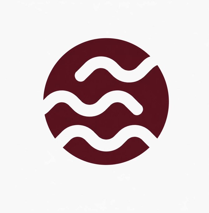 A dark maroon circular logo featuring three white wavy lines stacked vertically, representing Sei Network, accompanies the announcement that the protocol has completed its transition to an EVM-only chain following the removal of hundreds of thousands of lines of Cosmos code.