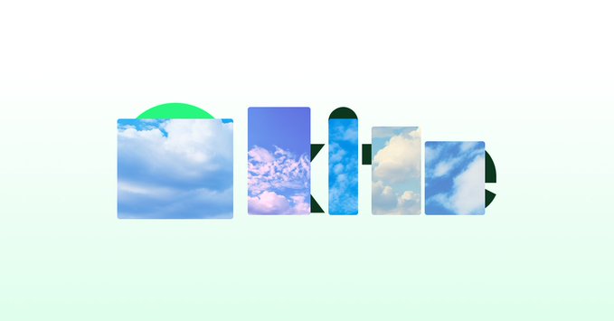 A modern logo with the text "orbita" featuring sky and cloud imagery cut into the letterforms against a light gradient background.