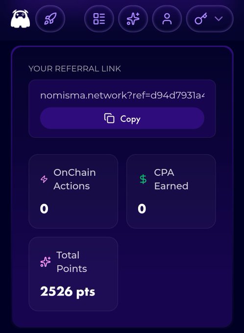 The image features a screenshot of an app's settings screen, which includes information about links, chains, and other settings related to the app. The text within the image suggests that this user has experienced some form of reward or accomplishment within the app's ecosystem. It appears as though the user has earned Points for their work or achievements on the platform. This highlights the importance of understanding how different elements in a product can contribute to an overall experience and satisfaction, ultimately driving engagement and loyalty towards the platform.