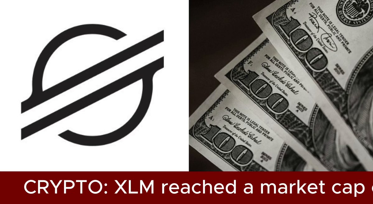 This image depicts three pieces of currency, all of them $100 bills. The text "Currency reached a market cap of over $3B" shows that the value of the money increased to over $3 billion due to the popularity and demand for a particular digital asset called XLM (cross-linked tokens). The image also shows a decline in the currency's market value, with only around $1.9 million left on May 30th. The decrease occurred as a result of factors such as fluctuations in the cryptocurrency market or market speculation affecting the value of XLM itself.