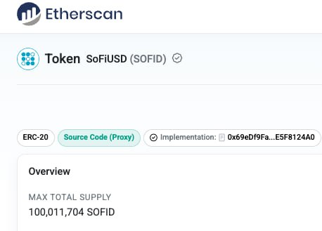 The image shows a screenshot of an eBay eBay payment system page that has a total supply of $17,074. Solana tokens are being used as payment methods for this service. The text in the image discusses why SoFi chose to use tokens instead of other alternatives and how sofi tokens can be beneficial for their users in terms of cost, settlement speed, and throughput.