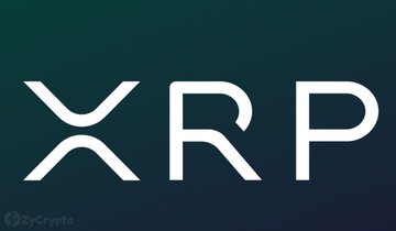 The image features the stylized "XRP" logo, including its distinctive symbol, on a dark teal background with a "ZyCrypto" watermark in the corner—likely used to visually represent one of the cryptocurrencies benefiting from the growing momentum and positive presidential commentary on digital assets mentioned in the post.