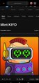 The image shows a NFT screenshot with a minting price of "0.001 ETH" displayed at the top, featuring a stylized robot-like character wearing a red hat. This relates to the post's complaint about the surprisingly low 0.001 ETH minting price, suggesting the user found the project early but questions its value at that minimal cost.