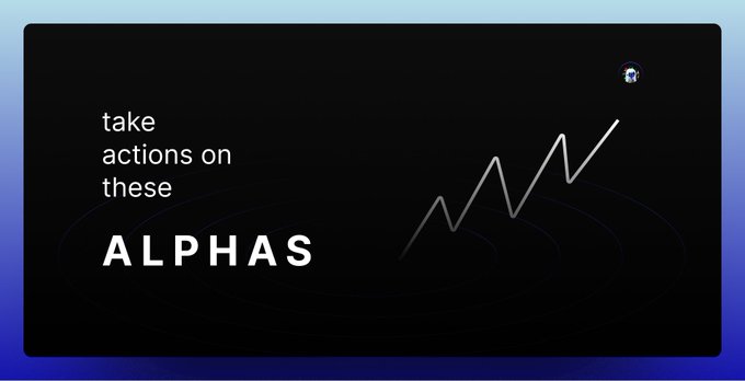 The image features a black background with white text that reads "digest these alphas." The text is accompanied by an arrow pointing upwards, which suggests that there's something interesting or valuable about the alphabets being discussed. The image also includes a small logo in the top right corner and a watermark at the bottom left corner.