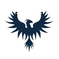 A dark navy silhouette of an eagle with outstretched wings and fanned tail feathers, which does not contain any text or numbers. The accompanying post references an investment by Multicoin Capital in Trasia Labs, but the image itself shows no logos, tickers, or identifiable branding related to either firm.