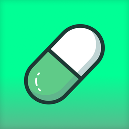 A stylized green and white capsule pill icon on a green background, symbolizing the pharmaceutical/medical "pill" metaphor often used to represent tokens or crypto assets. The image relates to the post by visually representing Pump.fun and Uniswap V4 as competing "pills" in the DeFi space, where Pump.fun's surge to #8 on DefiLlama's rankings is depicted as a dose that's overtaken Uniswap V4 in 24-hour fees.
