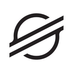 A black and white logo depicts a broken or split circle intersected by two parallel horizontal lines.