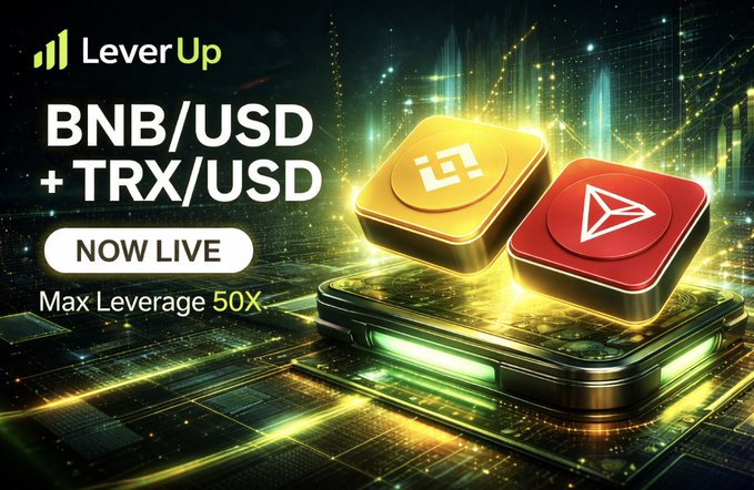 The image features a promotional poster for leverUp that showcases two digital coins - Bitcoin and Etherium - placed on top of each other with their logos displayed. The background of the poster is black, which contrasts with the vibrant colors of the coins. The text in the image includes the names of the coins and the website "LeverUp" along with a description of what they are for.