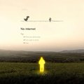 A minimal album cover or graphic featuring two birds in flight above the text 'My Diamond' against a sunset landscape with a bright reflection on water.