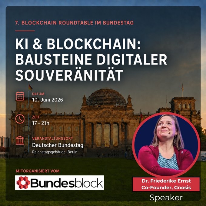 The image features a poster for an event that takes place at the Berlinreichverein im Bundestag, which appears to be a roundtable discussion or conference. The poster includes a photo of a building with a clock on its side, suggesting that the event is related to architecture and time management. A woman's face can also be seen in the image, possibly representing one of the speakers at the event. The poster provides information about the date, time, location, and speaker for this particular event.