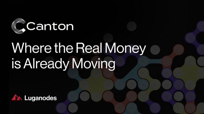 The image features a black background with white text that reads "Where the Real Money Is Already Moving". The text is positioned at the top of the image, while the rest of the image is filled with circles and lines representing money transactions. These shapes are scattered across the image in various sizes and colors, creating an abstract representation of financial activity. The overall layout suggests a visual representation of how money moves within a system or economy.