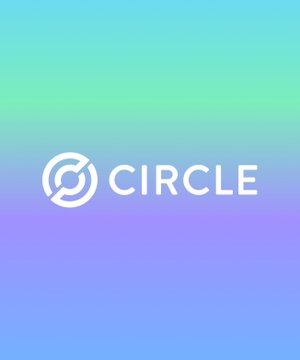 The 'CIRCLE' logo with a circular icon displayed on a gradient background of green, blue, and purple.
