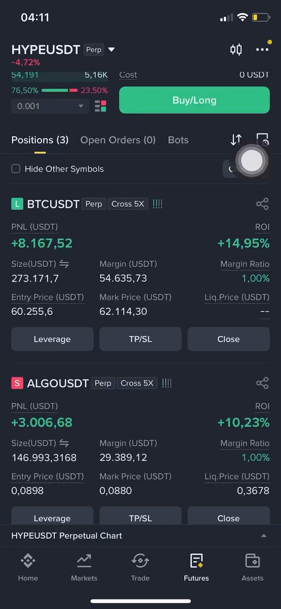 The screen of a cell phone displays information related to cryptocurrency trading, specifically Bitcoin. The device displays an overview of the current market conditions and highlights Bitcoin as a high-demand asset with upward trends across various charts. The phone's stock screen also shows that KOLs are investing in Bitcoin. In addition to this, the image includes icons representing different cryptocurrency symbols such as Bitcoin, Ethereum, and Litecoin. Furthermore, there is a text overlay indicating that June is a critical period for Bitcoin trading, where it has been seen rising. The post appears to discuss the potential of Bitcoin as an investment opportunity during June, with a focus on testing its strength and resilience in case market lows occur.