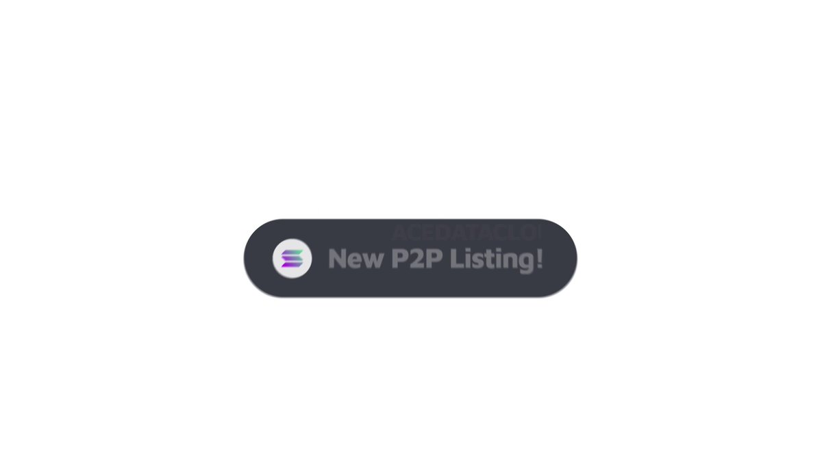 The image features a white background with a black rectangular button that says "New P2P Liquidity Provider" at the top, followed by "Sell without affecting the chart Cross-chain P2P Trading token-tax free trading p2p." The text is in purple and green colors.