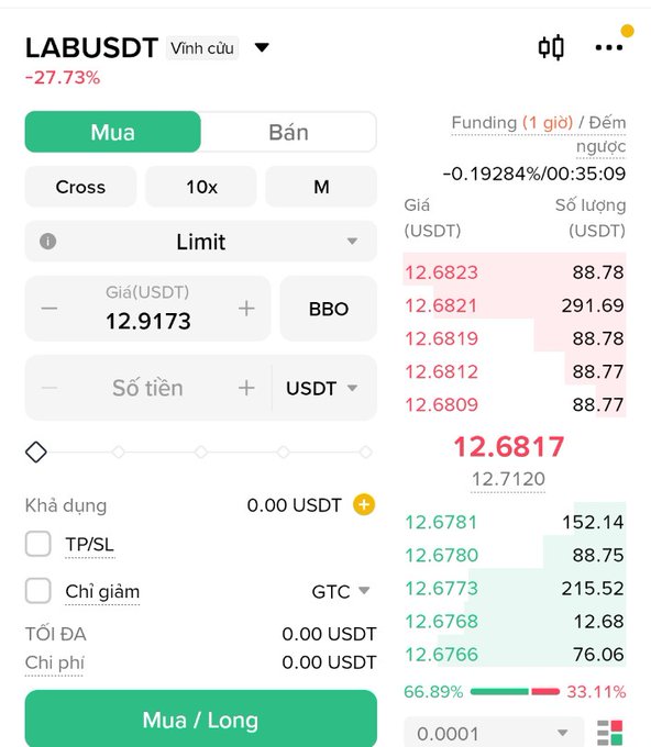The image depicts a phone screen displaying information about a trading platform for financial markets. It shows the interface, including the "Labus DT" sign-in page, a list of trading instruments, the exchange fees and their prices, as well as some statistics. The focus on these details helps users make informed decisions when using the platform to trade in financial markets. One post highlights a trading scenario where multiple exchanges compete for market share by squeezing short positions due to high fees. This emphasizes the importance of understanding how the platform handles exchange rates and fees before engaging with it.