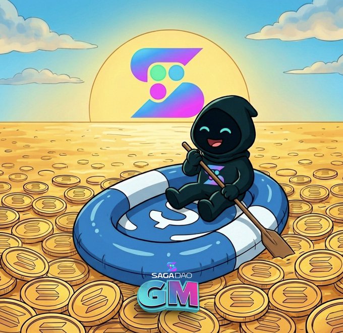 Three days into the new week, we are kicking things off in a HUGE way! SagaBoy has a very important remind for y'all. The DAO is Our Saga.