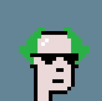 A pixel art profile of a character with green hair and pink skin holding a white orb, presented in the style of a Cryptopunk NFT as part of an ongoing daily countdown ("Day 305") to a project called $tibbir emerging from stealth.