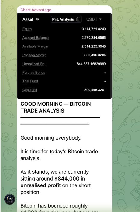 The image displays a smartphone screen showing an app that tracks Bitcoin prices and offers strategies for trading them. The title "BITCOIN set at $72,400" suggests a significant increase in price recently, reaching $72,400 within just three days of the new low. This news highlights how rapidly the market has rebounded from its previous low. It is important to note that Bitcoin's price has reached an all-time high and can be used as leverage for trading on other exchanges or cryptocurrency markets with potential gains.