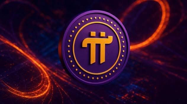 A purple Pi Network (π) coin floats amid fiery cosmic energy swirls, symbolizing the crypto's volatile yet enduring presence. The image pairs with the caption "I'll never sell my Pi until ______," inviting holders to reflect on the price or milestone that would finally break their conviction.