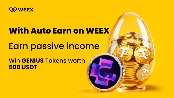 Automearning campaign is live, and it's about a 500 USDT token that you can join by taking an action on this image. This token has been launched for use in the Genesis terminal game, and it offers a substantial reward of $500 for those who participate actively. The rewards are doubled if the player shares their account details with usEx, which is the cryptocurrency market maker we're using here. The token is designed to be passive income-earning, so you can enjoy an additional 50 Tethers worth once the token is spent.