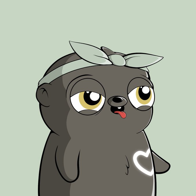 A cute cartoon character with a leaf bandana holds up a glowing heart on its chest, illustrating the cherished "Phantom Heart" the poster is celebrating.