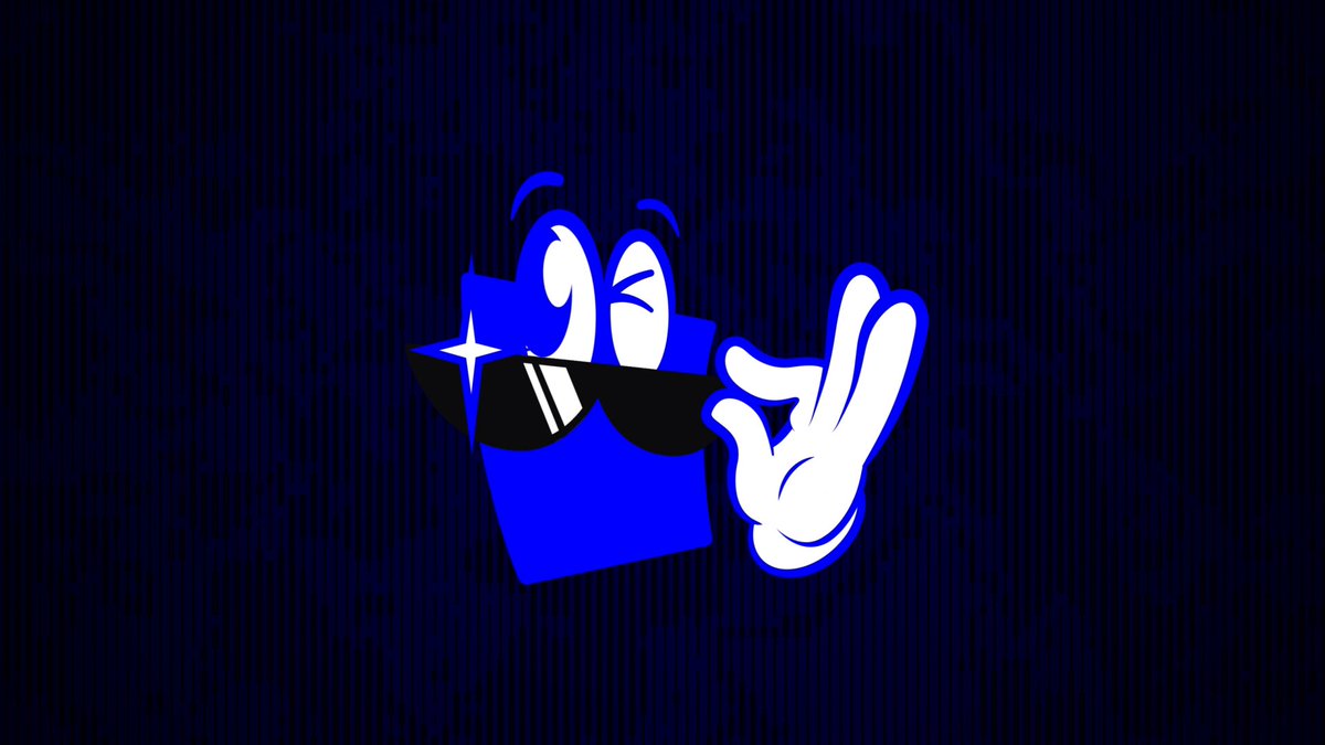 The image features a blue square with a cartoon character wearing sunglasses, giving off an impression of coolness or a laid-back attitude. Below this character, there's text that reads "$BASE token is closer than expected." This implies that the viewer might have been expecting a more prominent logo or design element in the image but was surprised to see a smaller version of the blue square with a cartoon character instead.

The background color of the image is dark blue, which contrasts nicely with the lighter blue square and adds depth to the overall composition. The combination of these elements creates an interesting visual effect that draws attention to the character and the text below it.