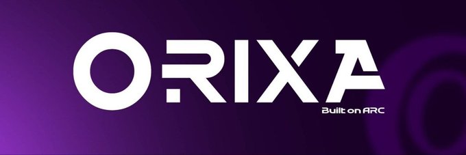 The ORIXA logo in white text on a purple background with the tagline 'Built on ARC'.