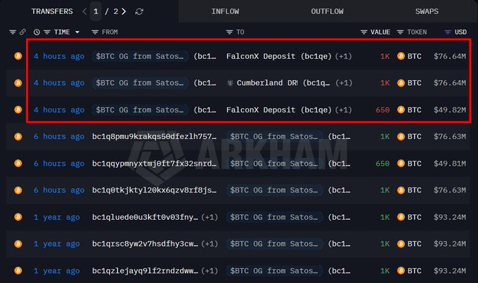 A computer screen displays a table of cryptocurrency transactions, with columns for "From", "To", and "Value" against a black background.
