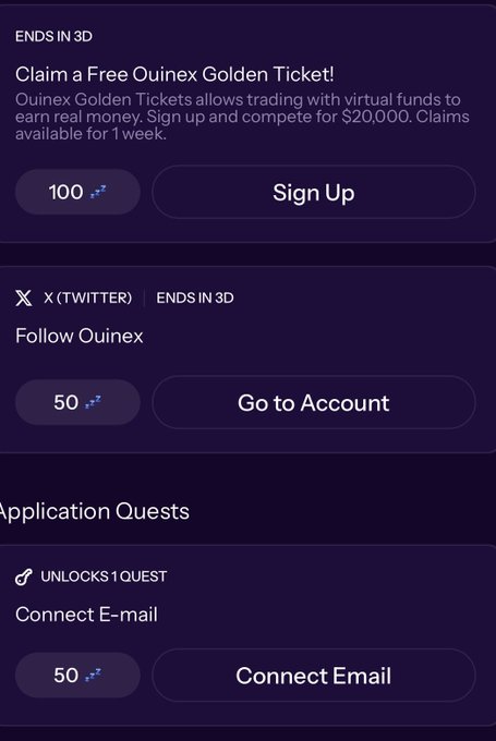 The image shows a phone screen with various app icons, including one for @sleepagotchi leaderboards at @NucleusCodes. The phone's screen features options like "X-Twitter" and "Go To Account", which appear to be related to gaming or online activities. One of the app icons also offers access to free gold tickets for @Ouinex, a gaming leaderboard system that rewards gamers with virtual currency points by signing up for their leaderboards. The screen displays an email option that suggests the user can join the sleep hub for sleep points and submit post ideas daily.