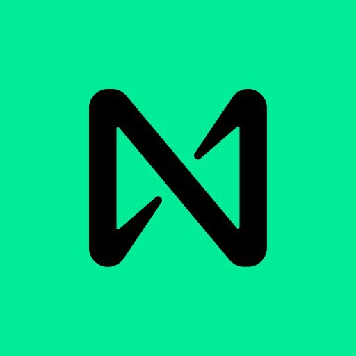 A stylized 'N' logo in black on a bright green background, representing the Nexora cryptocurrency.