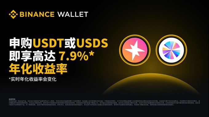 The image features a poster for Bitcoin Wallet, which is displayed against a black background with white text. The poster includes two circles representing USDS and Spark currency symbols, along with a star symbolizing Bitcoin Cash. The text on the poster is written in Chinese characters, indicating that it is targeting an international audience.