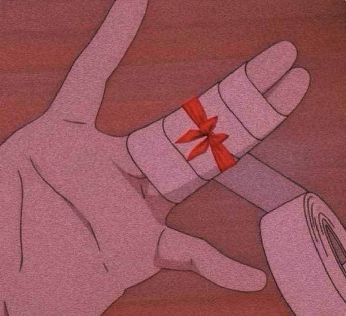 A pink-hued illustration shows a hand gently holding a scroll tied with a red bow, symbolizing a sealed promise or covenant. The image metaphorically represents the trust placed in tech thought leaders like Naval, Balajis, and Mert over political figures for ZCash's role as a store of value, suggesting a private agreement rather than reliance on public or governmental authorities.