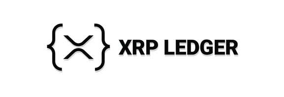 The logo for XRP LEDGER is displayed, featuring the iconic XRP symbol next to the text.