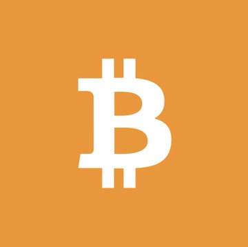 A stylized white Bitcoin "₿" logo centered on an orange square background, visually representing the cryptocurrency mentioned in the post about Iran accepting Bitcoin over the Lightning Network at the Strait of Hormuz and repricing oil in BTC.