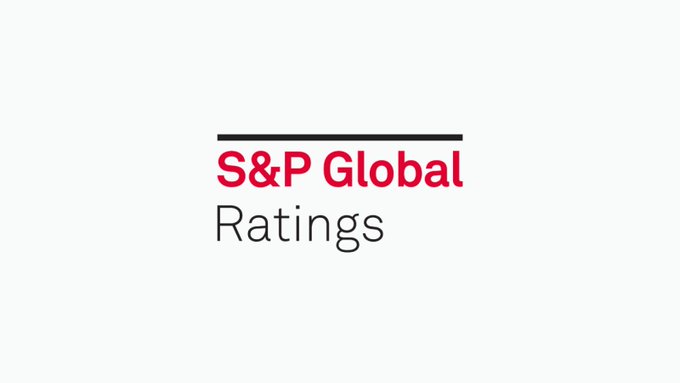The S&P Global Ratings logo is displayed in red and black text on a white background.