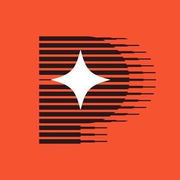 A stylized white four-pointed star logo on a striped black-and-orange "D" appears against a vibrant orange background. The graphic likely represents the DeFi Derivatives (or similar) sector, visually reinforcing the milestone of Solana perpetual DEXs surpassing $700 million in open interest.