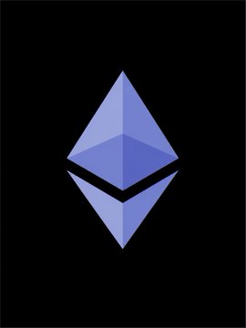 The Ethereum logo appears against a black background, representing the growing amount of ETH being staked despite declining yield. The post highlights 43.8M ETH staked, equal to 35.9% of total supply, while yield fell from 2.81% to 2.63%.