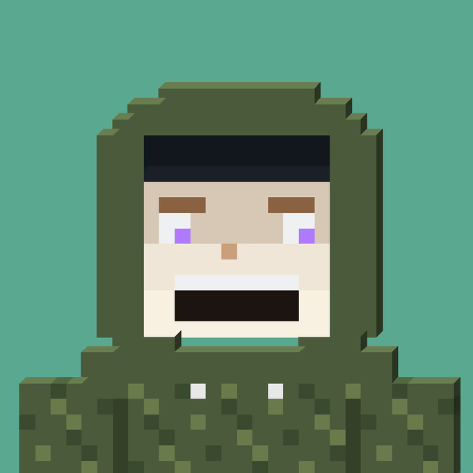A pixel art character wearing a green hoodie with a determined expression, representing the StackersXYZ community mascot amid the growing bullish sentiment mentioned in the post.