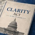 A document titled 'CLARITY ACT' featuring an image of the U.S. Capitol building.