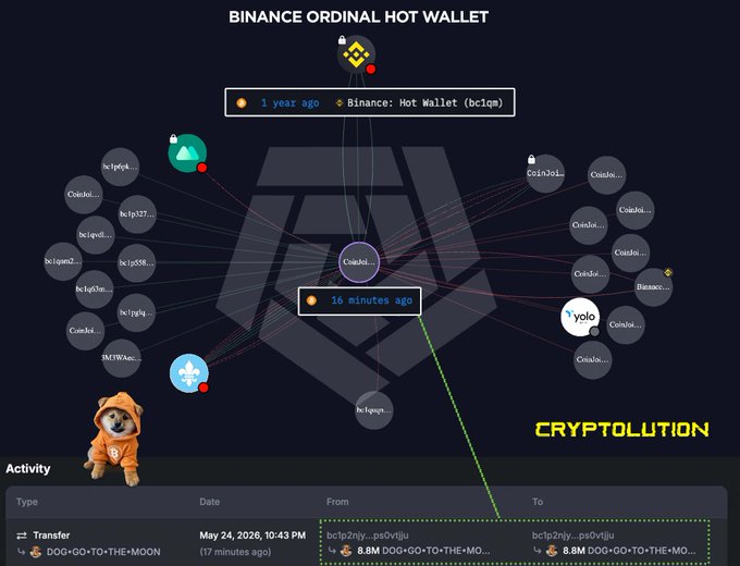 The image shows a detailed map of a cryptocurrency wallet, with various icons representing different aspects of the wallet such as transactions, balances, and addresses. The main focus of the image is a green circle that says "CryptoLution" within a larger context. This indicates that there might be some sort of transaction or transfer happening in this particular area of the wallet.