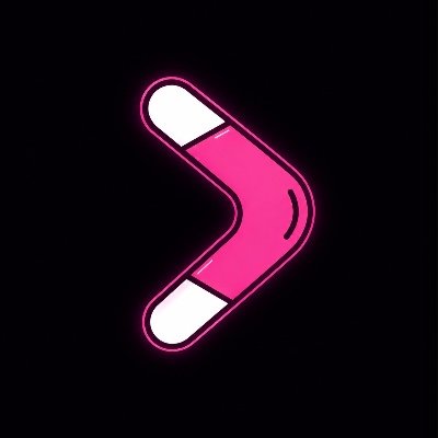 A neon pink chevron logo on a black background with white-tipped ends, resembling the angle bracket used in meme culture, accompanies the announcement of $LOLPAD launching on @arc with its contract address 0x378b4bae05528a83ba600978063f06ea0f3f6501. The stylized arrow visually echoes the "lol" theme of the meme launchpad platform.