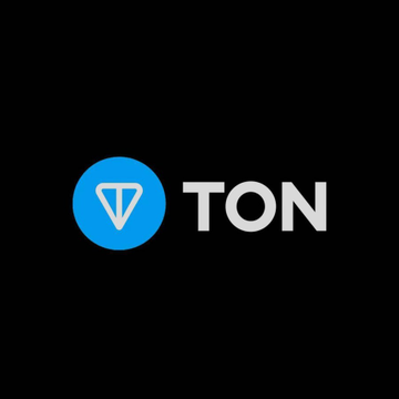 The image features a logo for a cryptocurrency called TON. The logo consists of a blue circle with a white triangle inside, which is the symbol for the cryptocurrency TON. Below this logo, there's text that reads "TON" followed by a number, and then an exclamation mark at the end. The post also mentions that the coin has been voted in favor of renaming it to $GRAM, effective June 15th.